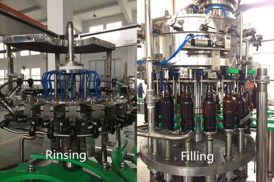 Cina 24 Filling Head Mesin Pengisian Cairan Rotary pemasok