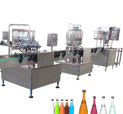 Mesin Pengisian Minuman Berkarbonasi yang Mudah Dioperasikan / Mesin Pengisian Air Soda pemasok