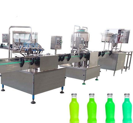 Mesin Pengisian Minuman Berkarbonasi yang Mudah Dioperasikan / Mesin Pengisian Air Soda pemasok