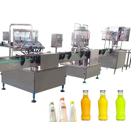 Mesin Pengisian Minuman Berkarbonasi yang Mudah Dioperasikan / Mesin Pengisian Air Soda pemasok