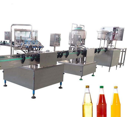 Mesin Pengisian Minuman Berkarbonasi yang Mudah Dioperasikan / Mesin Pengisian Air Soda pemasok