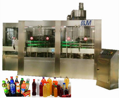 Mesin Pengisian Teh / Jus 1000BPH - 24000BPH pemasok