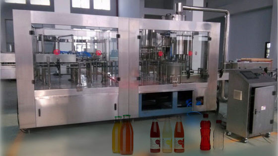 Peralatan Pembotolan Soft Drink 24000BPH pemasok