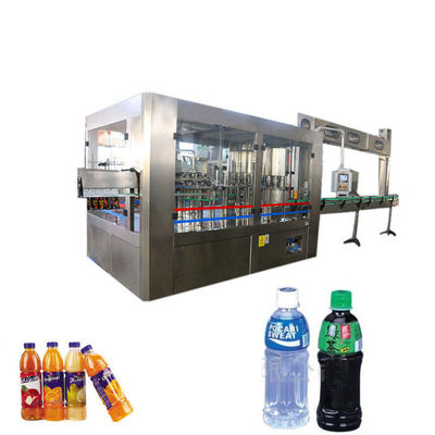 2000BPH 500ml Peralatan Jus Pembotolan 3 In 1 pemasok